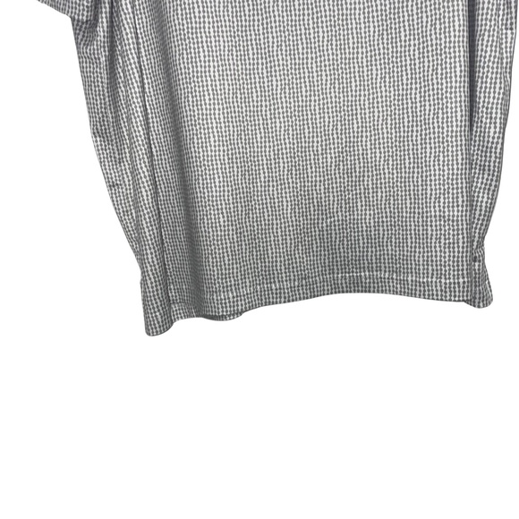 Reebok Speedwick Men's Polyester/ Spandex  Blend Taupe Gray/White Polo Sz 2XL - Picture 5 of 10